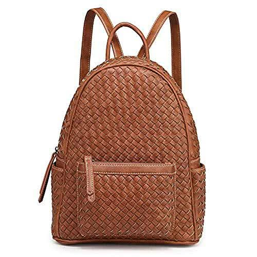 Women Backpack Purse Woven Trendy Stylish