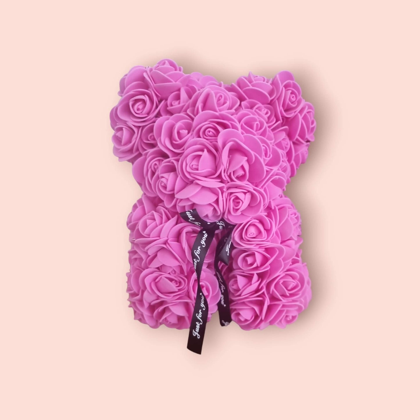 Eternal Love Pink Rose Bear - Gift for Valentines Day