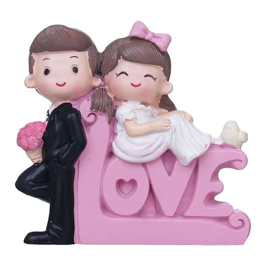 Cute Couple Love Decorative Showpiece - Valentine Gift for Girlfriend, Gifts Amethyst Themis 