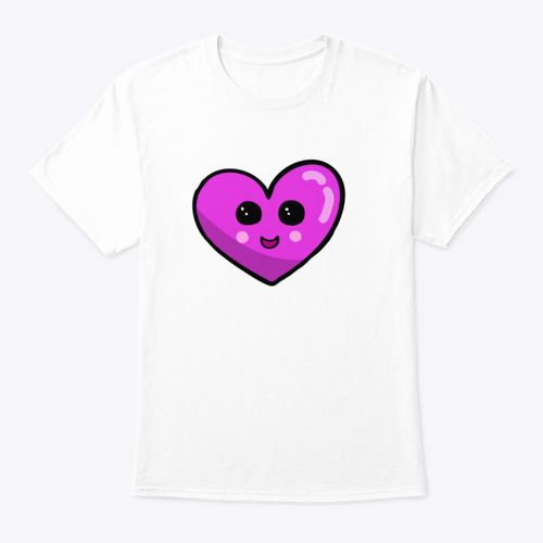 Heart Doodle Shirt Design Valentine Day Shirt Design Gift For Your T-shirts Turquoise Theseus S White 