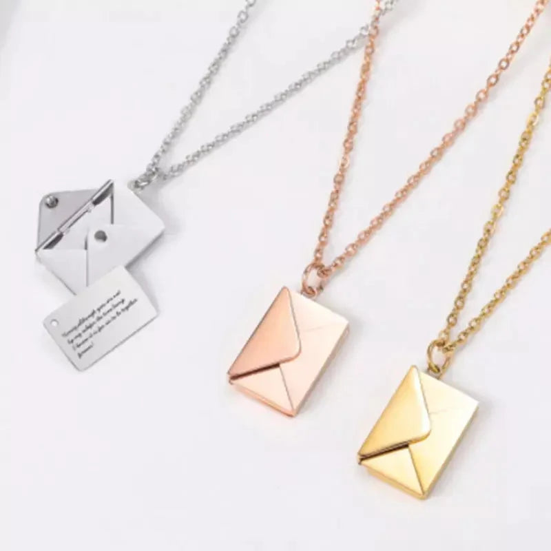 Love letter necklace Fibobus DropShipping 