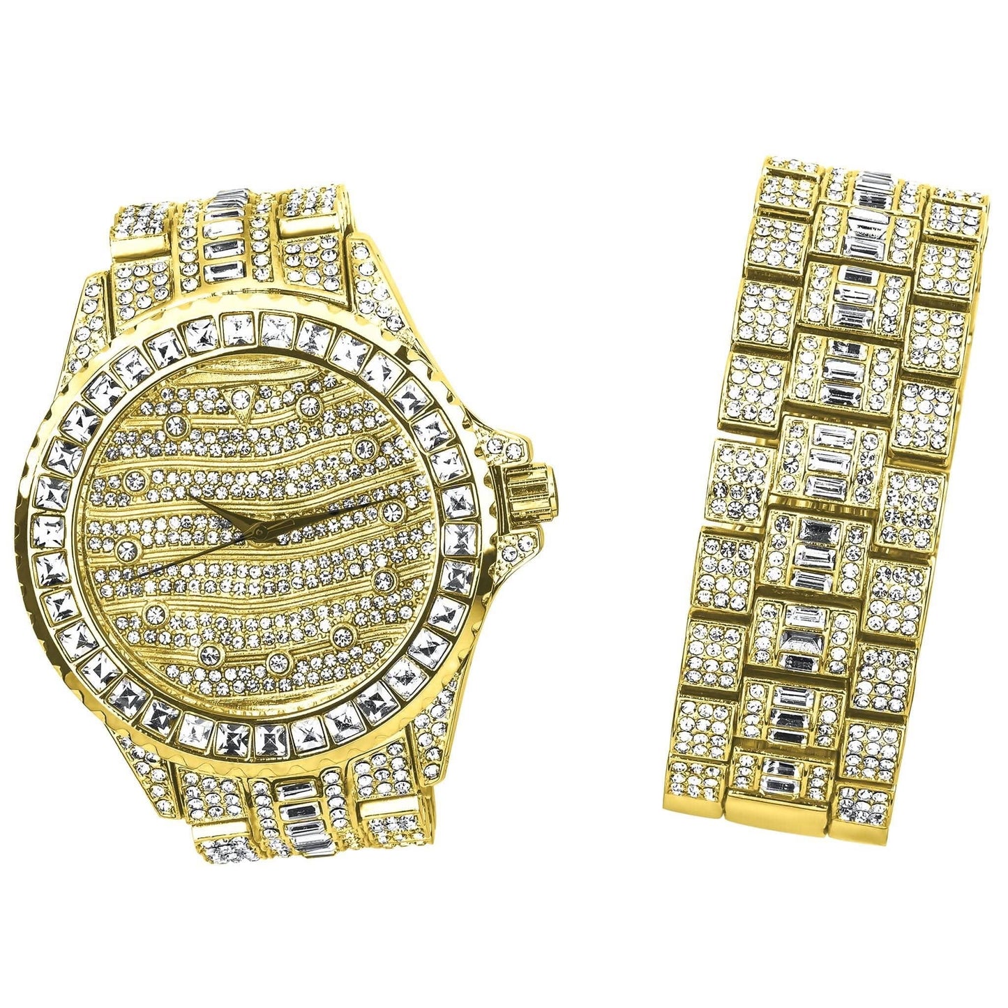 MONARCH Bling Master Watch Set | 530112 Watches Lilac Quartz 