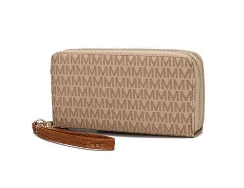 Noemy M Signature Wallet/Wristlet Handbag Women Women's Clothing Pink Orpheus Beige 