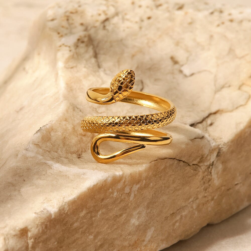 Retro style ring snake shaped ring women's ring fashionable eprolo 