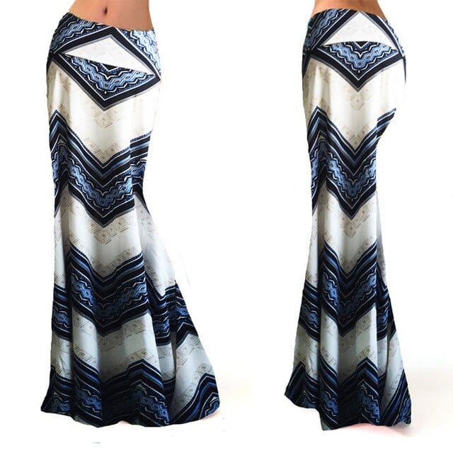 Summer Long Skirt Plus size Women eprolo Style 5 S 