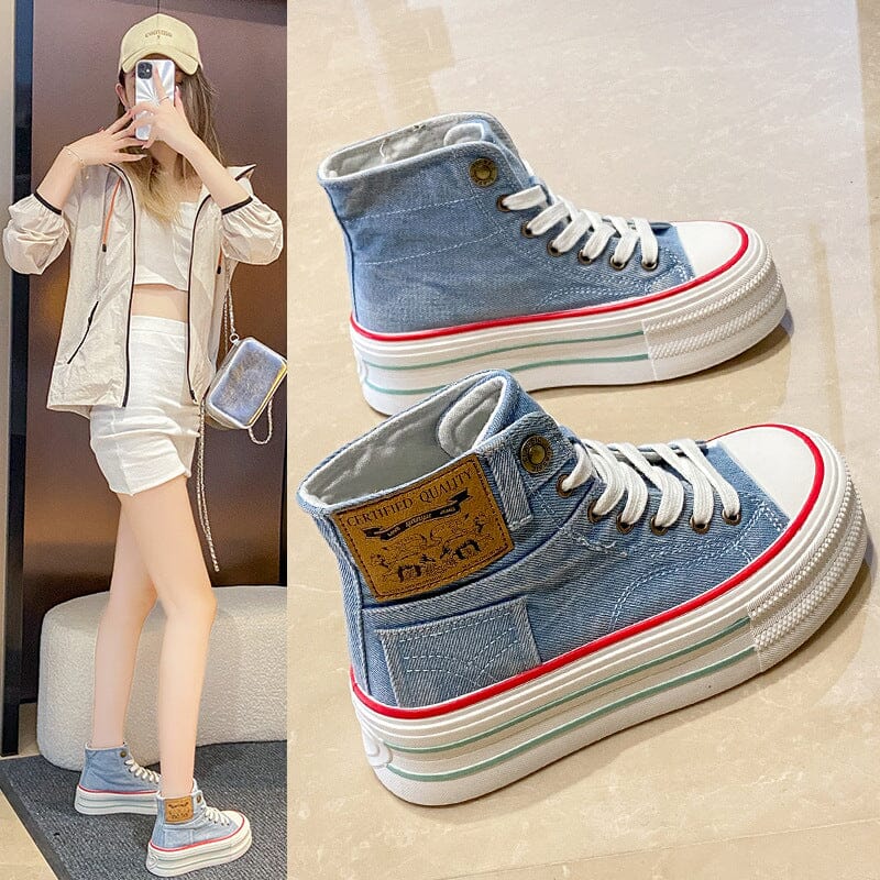 Summer youth cloth shoes high top shoes eprolo 