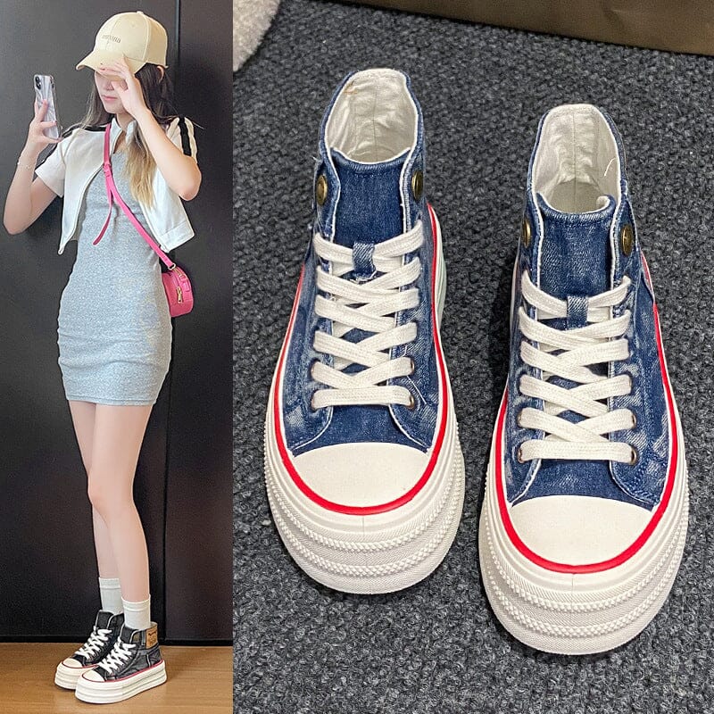 Summer youth cloth shoes high top shoes eprolo 