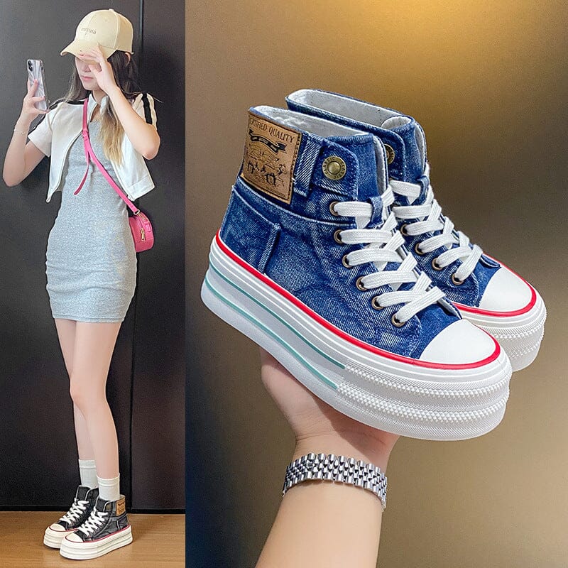 Summer youth cloth shoes high top shoes eprolo 