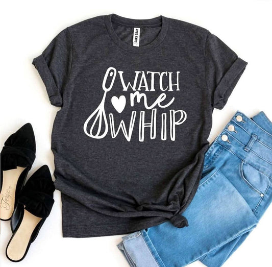 Watch Me Whip T-shirt T-shirts Agate 